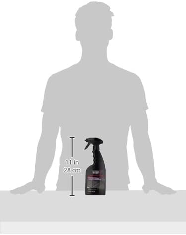 Weber Outdoor Grill Spray Cleaner & Degreaser, 16 oz, Grill Cleaner