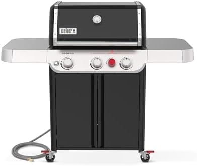 Weber® Genesis E-325 Gas Grill for Outdoor Cooking, Natural Gas, Black